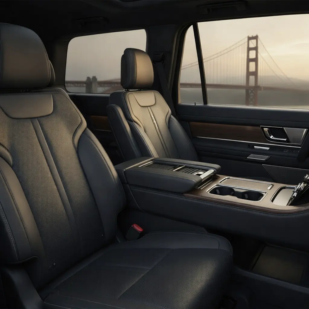 Lincoln Navigator for hourly and private car service in San Mateo County