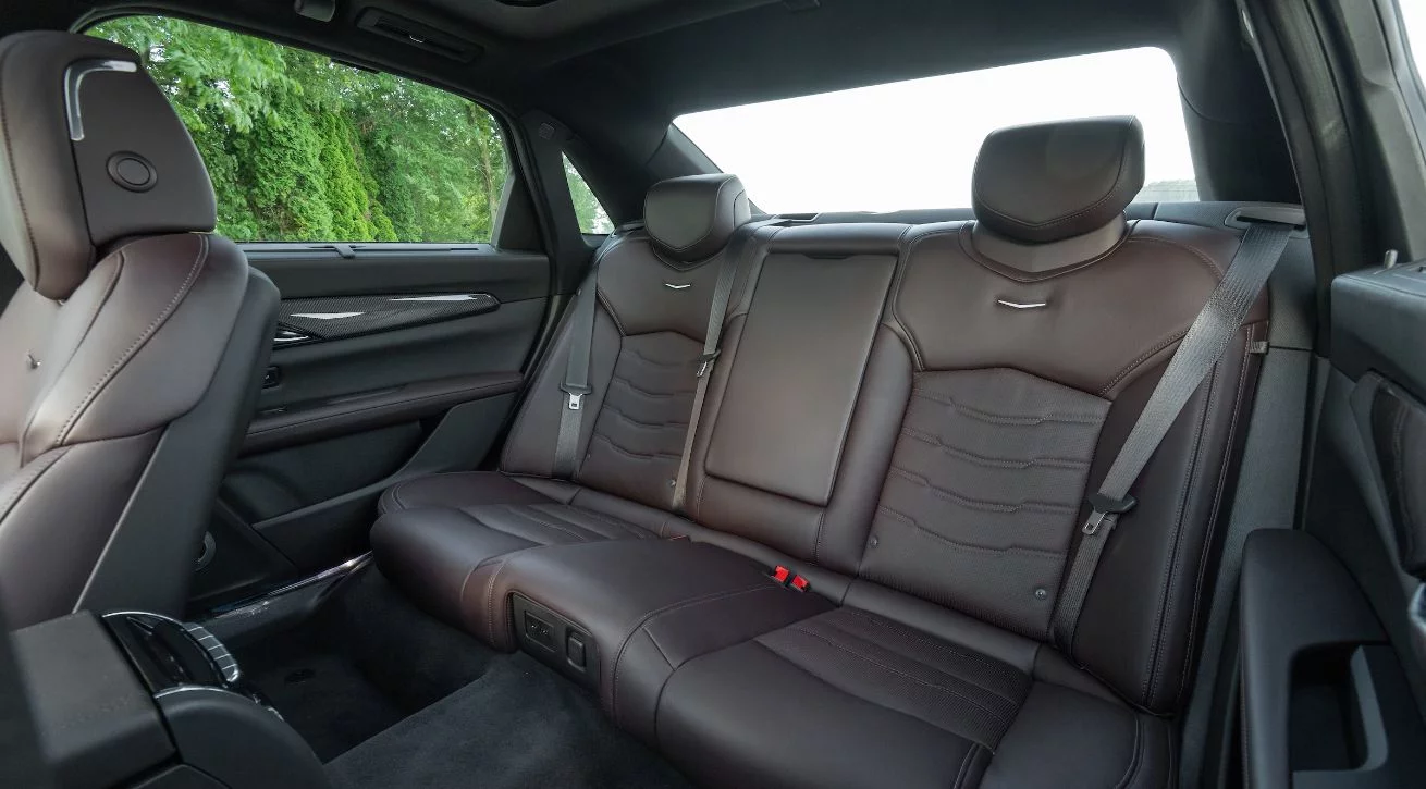 Cadillac CT6 executive sedan back seat interior