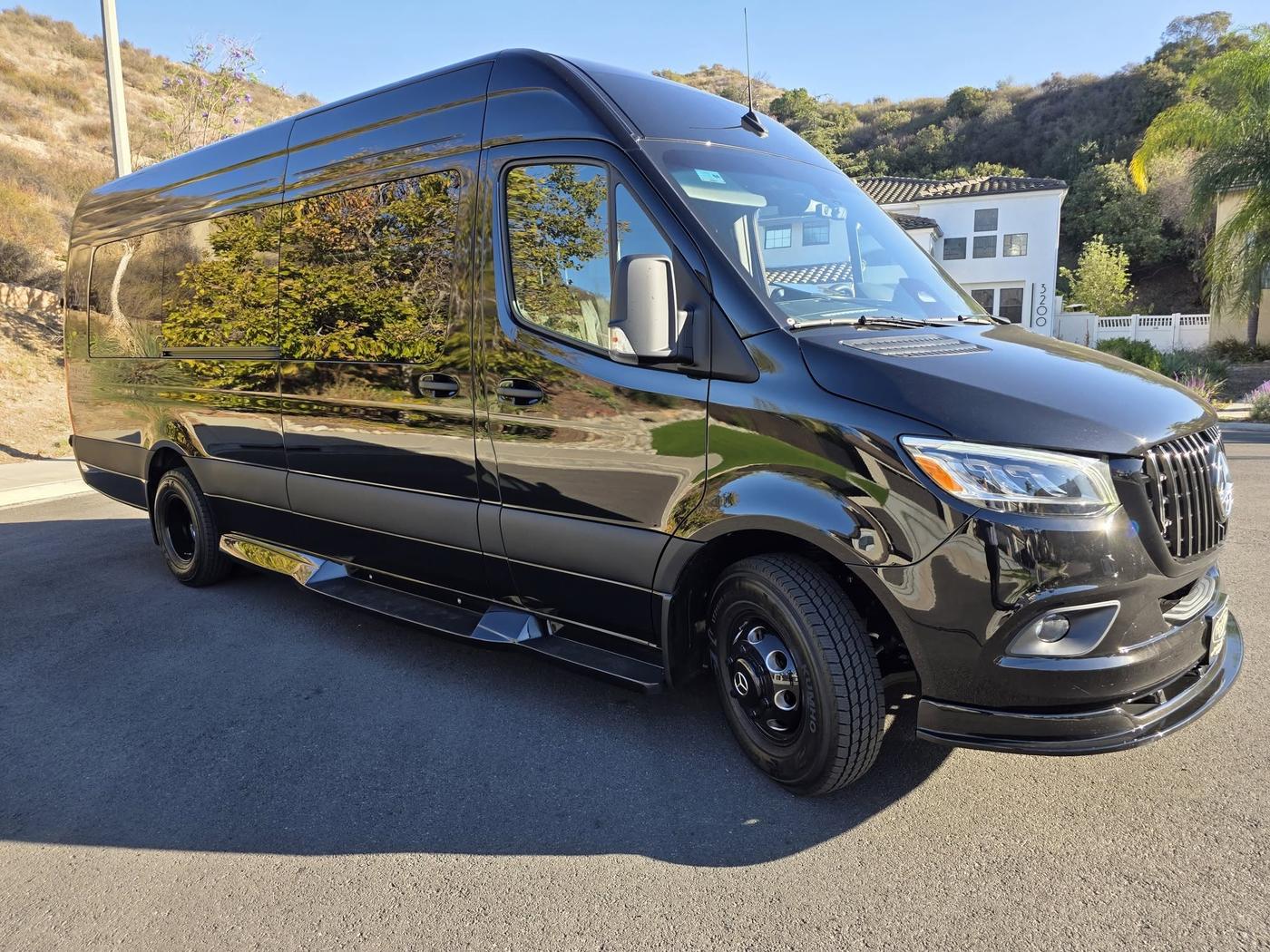 Mercedes Sprinter for private group transportation