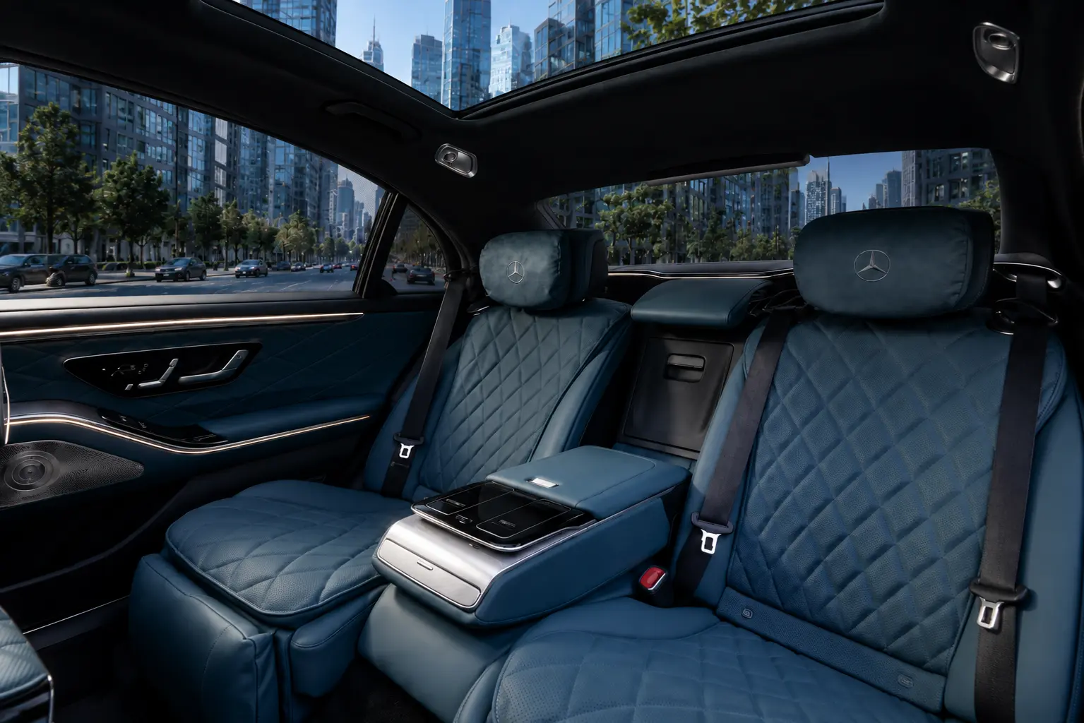 Chauffeured luxury vehicle for Long Island limo service to JFK, LaGuardia, Newark and New York City